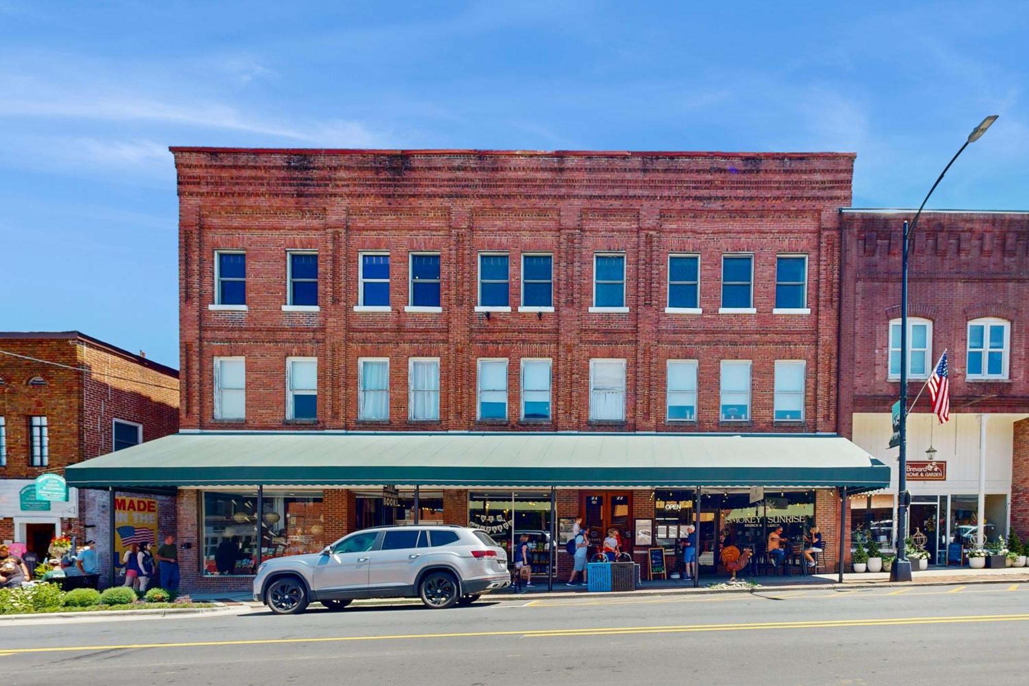 Ferienwohnung Brick Loft Penthouse On Main Brevard Exterior foto